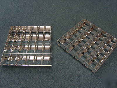 3 lamp suspended ceiling t bar reflector 600 x 600MM 
