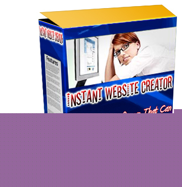 Instant website creator software,build profitable sites