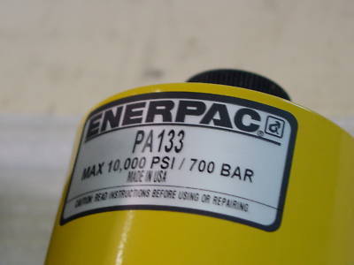 New enerpac pa-133 air driven hydraulic pump in box