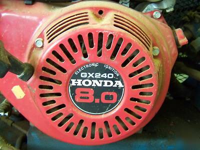 Emglo K5HGA-8P 10CFM portable air compressor honda 