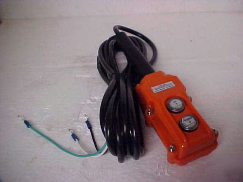 2 button remote control. winch, pump, gate, dump