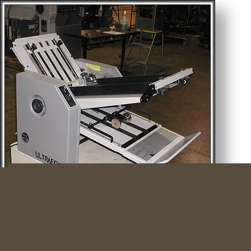 Baum 714 ultrafold paper folder friction feed 14 x 20