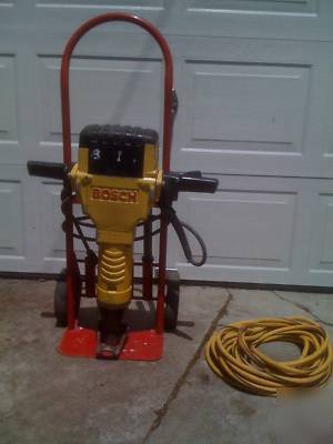 Bosch brute jack hammer breaker cart chisels