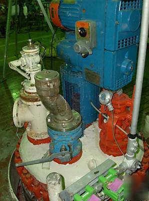 De dietrich glass lined reactor, 200 gallon