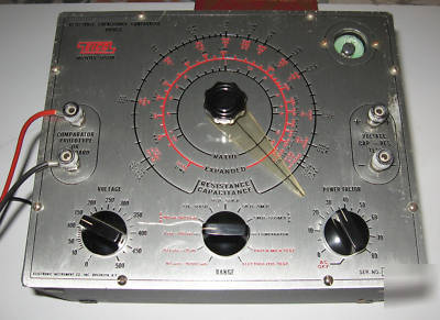 Eico 950B res cap bridge, capacitor testor, eye tube++