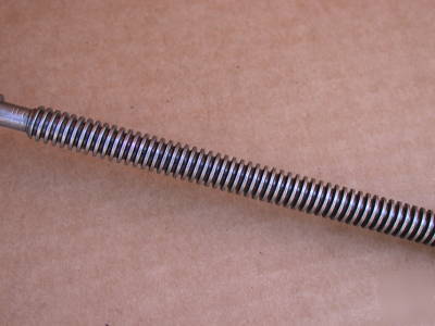 Heavy 10 south bend lathe large collar cross feed screw