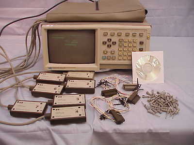 Hp 1630G logic analyzer w/ accessories hpib **tested