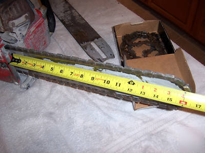 Ics 633GC concrete diamond chain saw cut off saw 