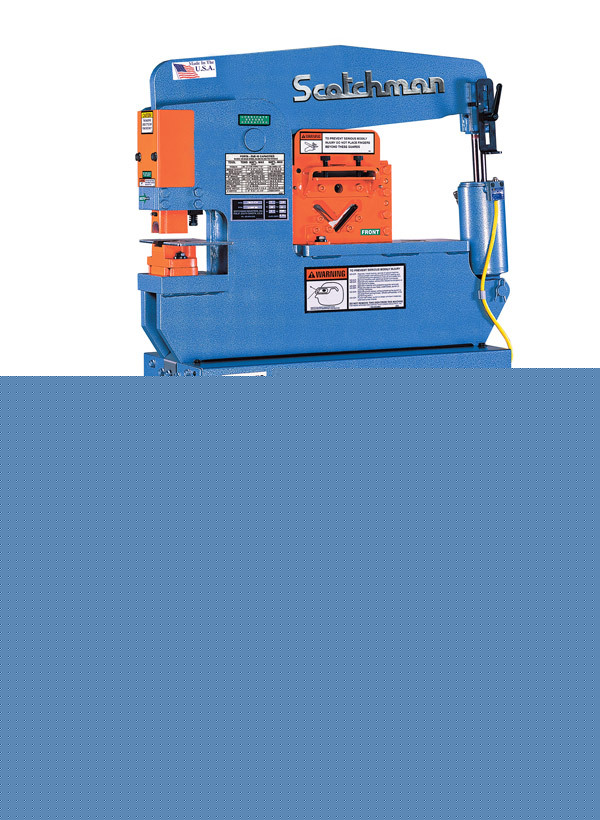 New 45 ton scotchman portafab ironworker, free shipping