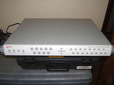 Ultrak KX1630CU 16 channel color triplex multiplexer
