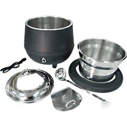 Soup kettle & warmer - 10.5 quart - heater 