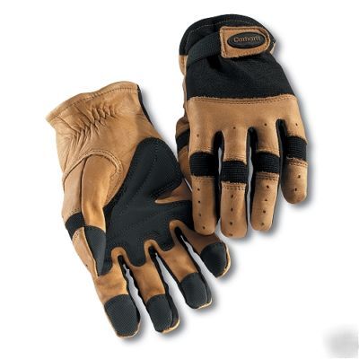 Carhartt large A150 work grip glove gel pad palm 