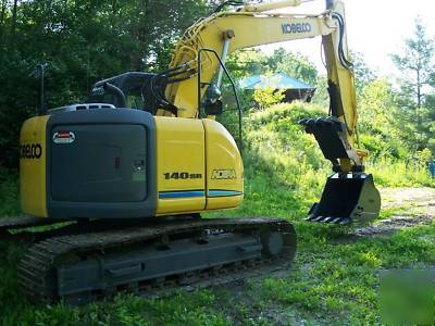 Excavator 2008 kobelco SK140 acera tier iii low hours