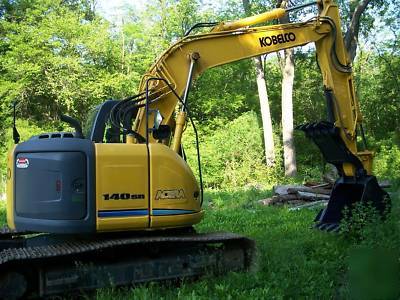 Excavator 2008 kobelco SK140 acera tier iii low hours