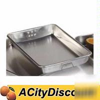 6EA carlisle aluminum 21 qt roast bake pan 26