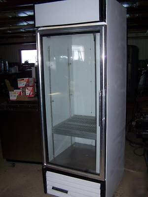  true one glass door reach in display refrigerator 