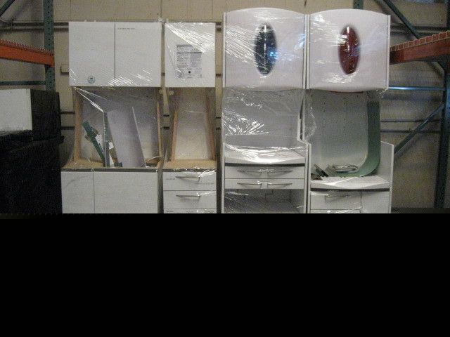 Planmeca triangle steri-center dental cabinetry system