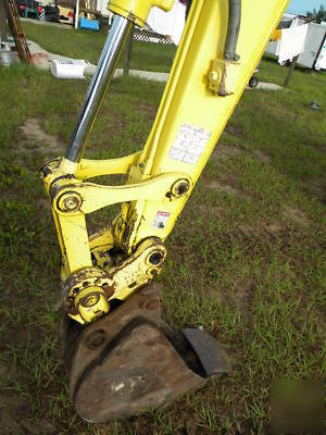 Yanmar vio 35-2 excavator dozer backhoe loader plumbed