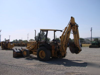 1995 ford 555D 4X4 loader backhoe