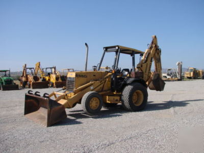 1995 ford 555D 4X4 loader backhoe