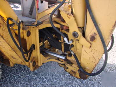 1995 ford 555D 4X4 loader backhoe