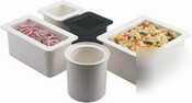 Cambro coldfest white half food pan 10-1/4IN x