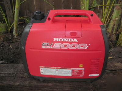 Honda EU2000I eu 2000 i generator free s/h =b.i.n 