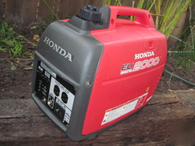 Honda EU2000I eu 2000 i generator free s/h =b.i.n 