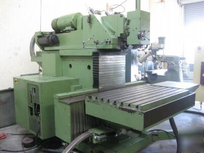 Maho mh-1000 c/k universal cnc hvy-duty milling machine