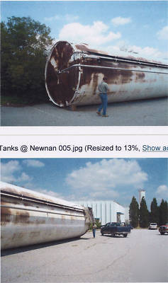 Stainless steel tank 40,000 gallons doublewall tank