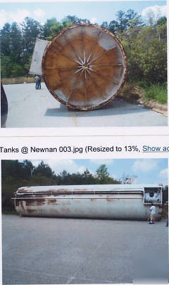 Stainless steel tank 40,000 gallons doublewall tank