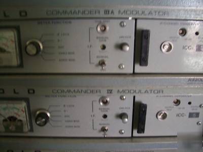 Jerrold commander iiia / iv processor modulator qty:6 #