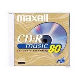 Maxell 625133 -maxell 80 min recordable 