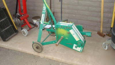 Greenlee 1818 bender- emt, imc, rigid and aluminum used