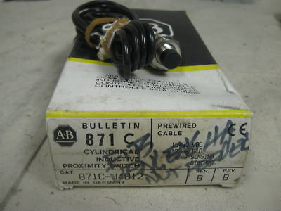 New 871C-J4B12 allen bradley proximity switch in box