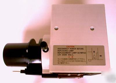 Olympus bhs-lsh, 12V 100W microscope lamp housing