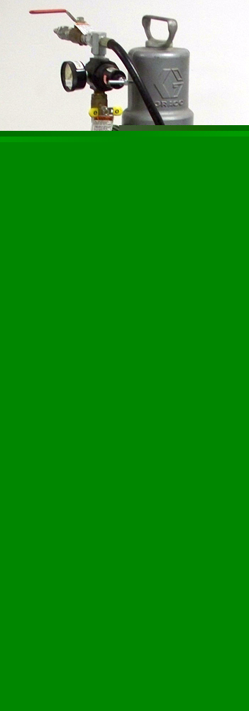 Graco monark 231117 pneumatic/air ram/pump w/903958 reg