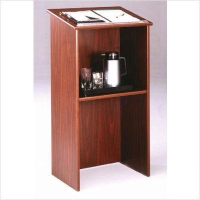 Ironwood quick ship: stand up lectern finish: dixie oak