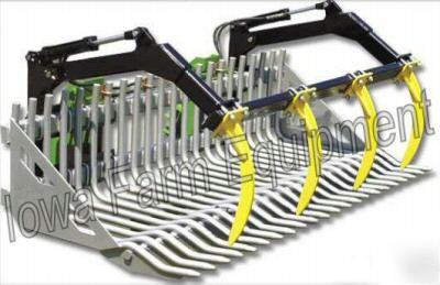 Mrb 6' rock bucket & grapple,dirt sifter,sifting,screen