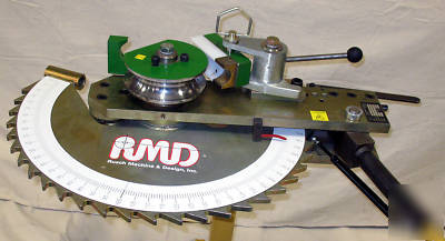 New baileigh rdb-100 bender including 2 pipe die set 