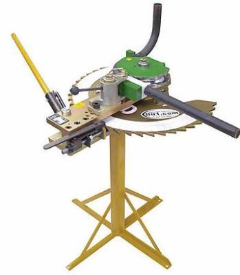 New baileigh rdb-100 bender including 2 pipe die set 