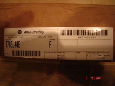 New fs factory sealed allen bradley 1785-L40E series f 