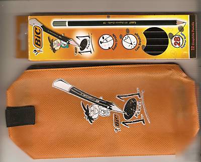 12 bic 101 graphite pencil 2B exam grade free pouch