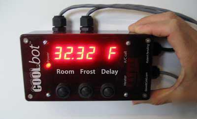 Make your walk-in cooler w/an air conditioner & coolbot