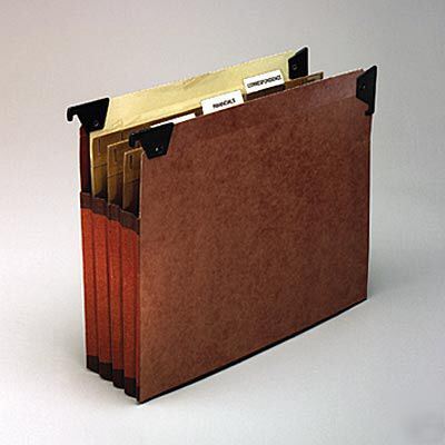 Pendaflex 45422 hanging file pockets w/ swing hooks 3-1