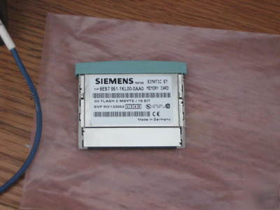 Siemens 6ES7 951-1KL00-0AA0 2MB S7-300 memory card