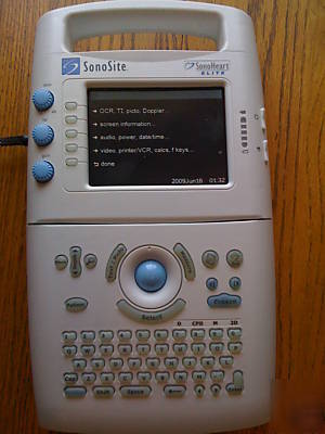 Sonosite sonoheart elite hand-carried ultrasound
