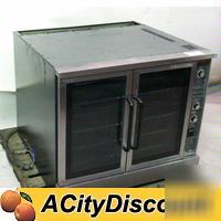 Used market forge full size electric convection oven