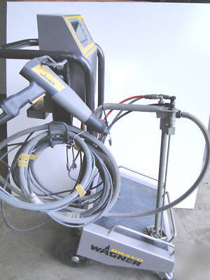 Wagner box feed powder coating gun system bravo 