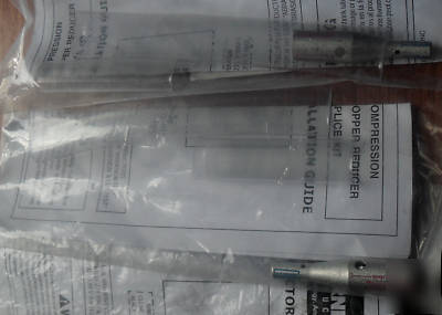 Burndy hy reducer ( in line taps ) 3 taps. pink,blue